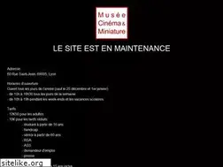 Sites similar to museeminiatureetcinema.fr