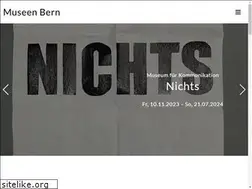 Sites similar to museen-bern.ch