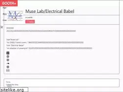 Sites similar to muselab.booth.pm