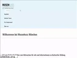 Sites similar to musenkuss-muenchen.de