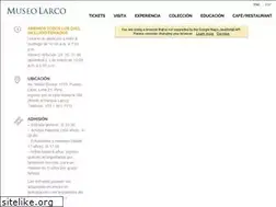 Sites similar to museolarco.org