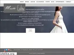 Sites similar to musettebridal.com