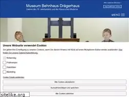 Sites similar to museum-behnhaus-draegerhaus.de