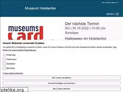 Sites similar to museum-holstentor.de