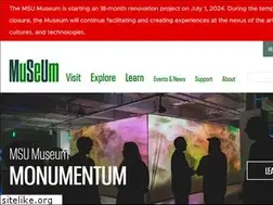 Sites similar to museum.msu.edu