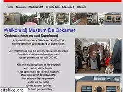 Sites similar to museumdeopkamer.nl