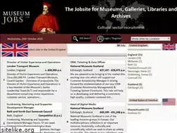 Sites similar to museumjobs.com