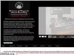 Sites similar to museumofmagneticsoundrecording.org