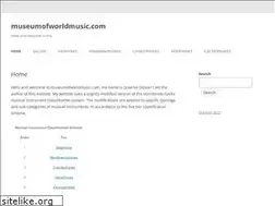 Sites similar to museumofworldmusic.com