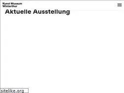Sites similar to museumoskarreinhart.ch