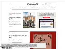 Sites similar to museums.si
