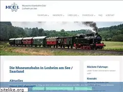 Sites similar to museumsbahn-losheim.de