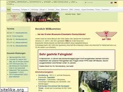 Sites similar to museumseisenbahn.de