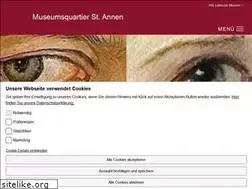 Sites similar to museumsquartier-st-annen.de