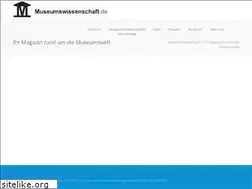 Sites similar to museumswissenschaft.de