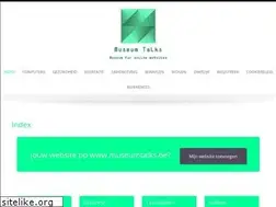 Sites similar to museumtalks.be