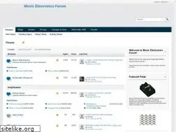 Sites similar to music-electronics-forum.com