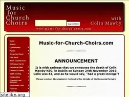 Sites similar to music-for-church-choirs.com