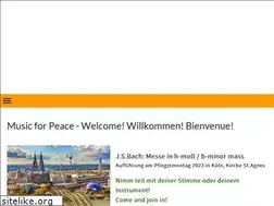 Sites similar to music-for-peace.net