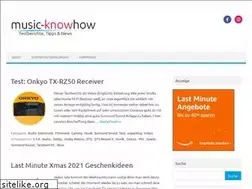 Sites similar to music-knowhow.de
