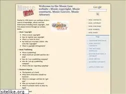 Sites similar to music-law.com