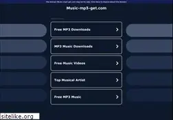 Sites similar to music-mp3-get.com