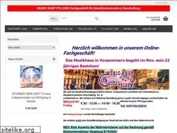 Sites similar to music-shop-polzow.de