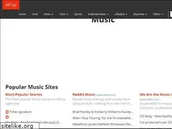 Sites similar to music.alltop.com