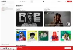 Sites similar to music.apple.com