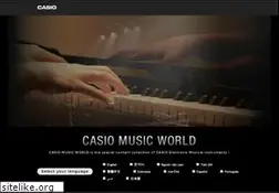Sites similar to music.casio.com