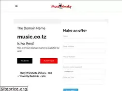 Sites similar to music.co.tz