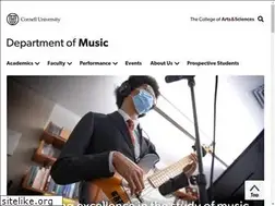 Sites similar to music.cornell.edu