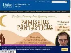 Sites similar to music.duke.edu
