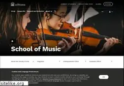 Sites similar to music.uottawa.ca