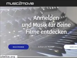 Sites similar to music2movie.com