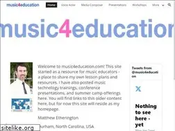 Sites similar to music4education.com