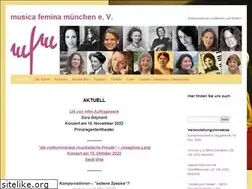Sites similar to musica-femina-muenchen.de