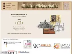 Sites similar to musica-mediaevalis.de