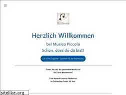 Sites similar to musica-piccola.de