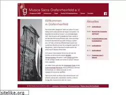 Sites similar to musica-sacra-grafenrheinfeld.de