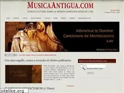 Sites similar to musicaantigua.com