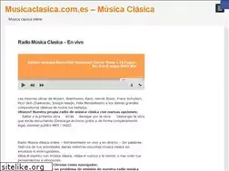 Sites similar to musicaclasica.com.es