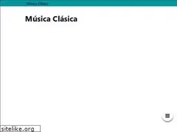 Sites similar to musicaclasica.xyz