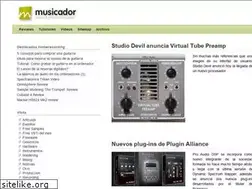 Sites similar to musicador.com