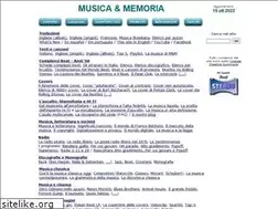 Sites similar to musicaememoria.com