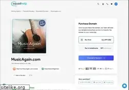 Sites similar to musicagain.com