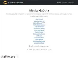 Sites similar to musicagaucha.com