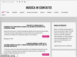 Sites similar to musicaincontatto.it