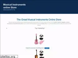 Sites similar to musical-instruments-accessories-for-you.com
