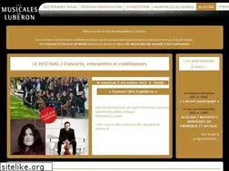 Sites similar to musicalesluberon.fr